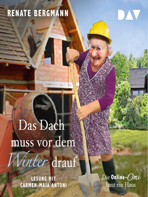 Das Dach muss vor dem Winter drauf. Die OnlineOmi baut